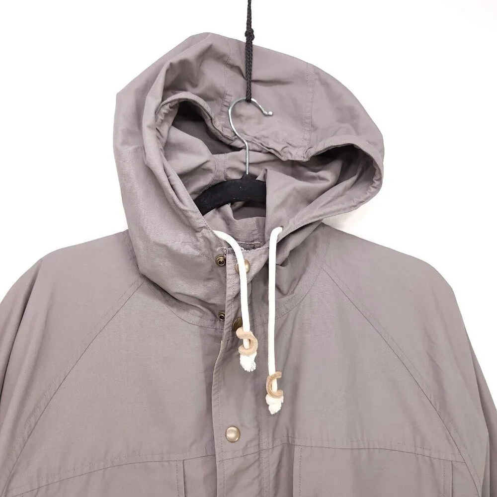 Jack Spade Bleecker Street Jacket Men's Large Gray Hoodie Pockets - Picture 9 of 14